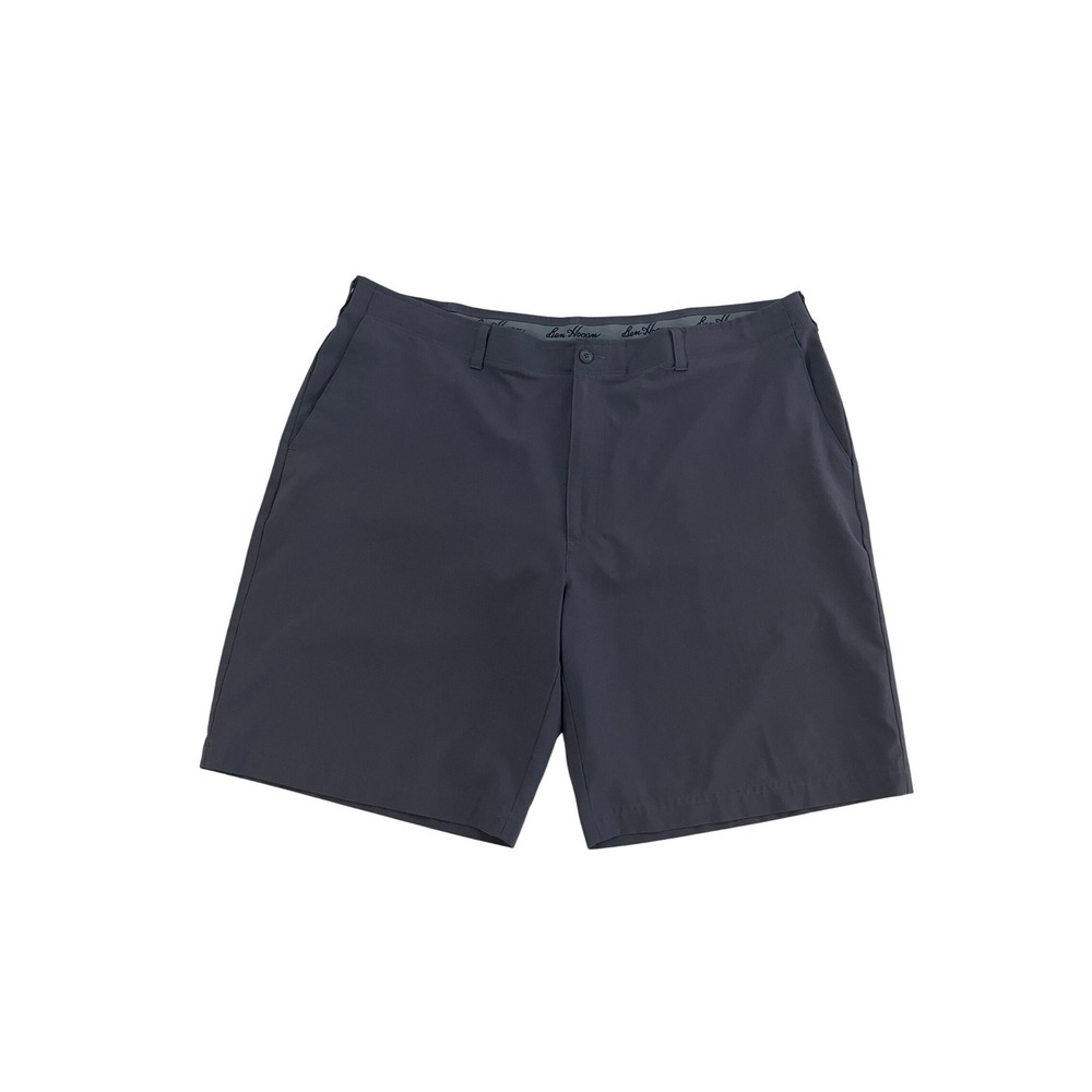Ben Hogan Mens Performance Golf Shorts Dark Gray Stretch Size 42‎ Flat Front